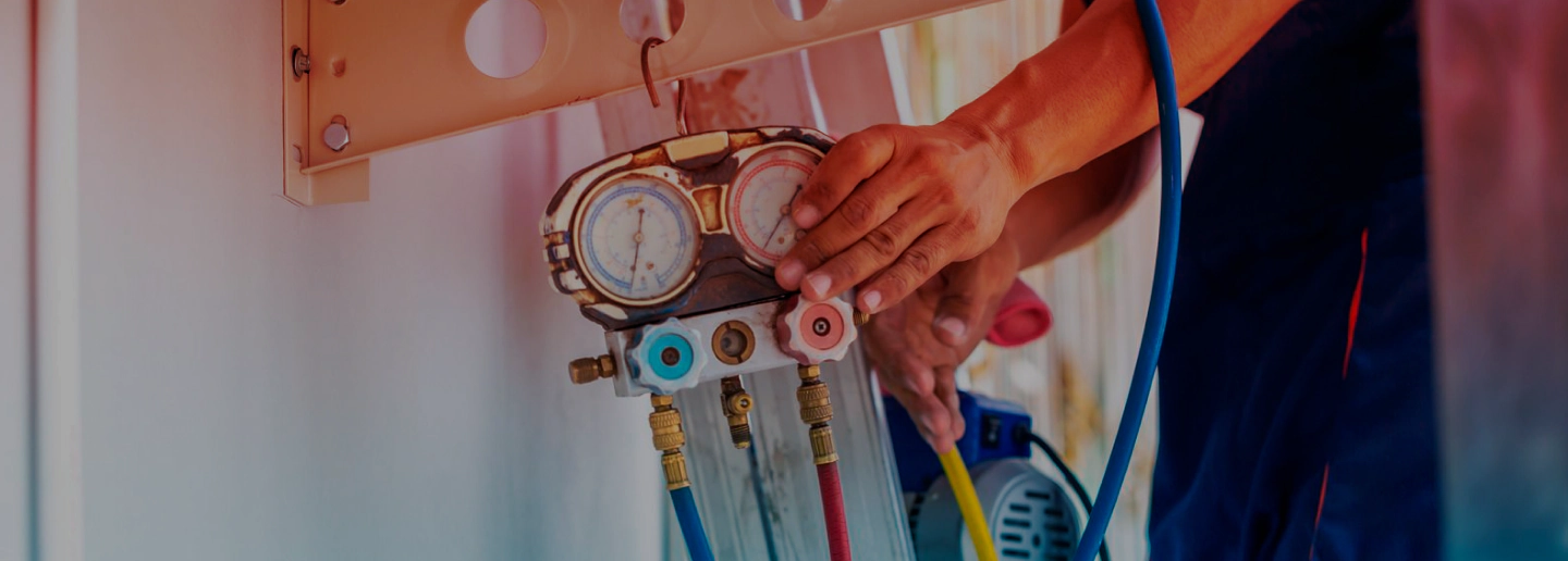 commercial AC install hero